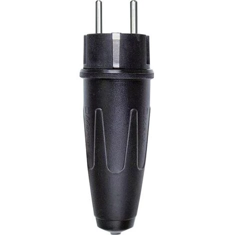 Schneider Electric 123551 Fiche électrique Mâle Avec Terre Tout Caoutchouc 250 V Noir IP44 - Noir 1 Schneider Electric 123551 Fiche électrique Mâle Avec Terre Tout Caoutchouc 250 V Noir IP44 - Noir