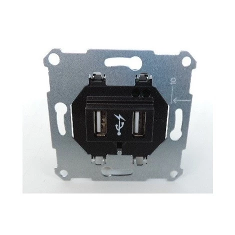 SCHNEIDER ELECTRIC Prise USB Double Encastré Recharge 2 Sorties 5V CC 1400mA Sans Plaque POWER SUPPLY INSERT 1 MERTEN ARTEC SCHNEIDER MTN4366-0000 1 SCHNEIDER ELECTRIC Prise USB Double Encastré Recharge 2 Sorties 5V CC 1400mA Sans Plaque POWER SUPPLY INSERT 1 MERTEN ARTEC SCHNEIDER MTN4366-0000