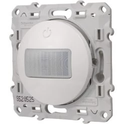 SCHNEIDER ELECTRIC Détecteur De Mouvement Odace - 2 Fils - Blanc - Schneider