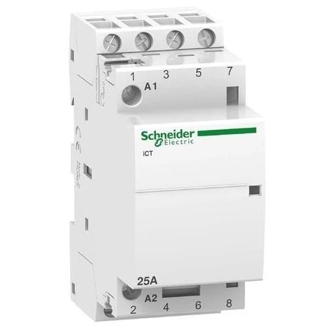 Acti9, ICT Contacteur 100A 4NO 220...240VCA 50Hz Schneider Electric 1 Acti9, ICT Contacteur 100A 4NO 220...240VCA 50Hz Schneider Electric