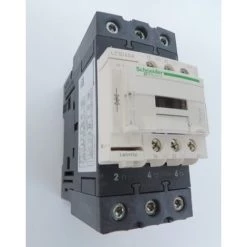 Contacteur 40A 3P 440V AC-3 Contact 3F (3NO) Aux 1F 1O Bobine 110V DC Bornes à Vis EVERLINK Schneider Electric LC1D40AFD