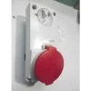 Prise Socle 3P+N+T 32A Femelle Verrouillable 415V Encastrable IP44 UNIKA SCHNEIDER ELECTRIC 82047
