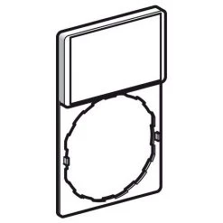 SCHNEIDER SCHILDTRÄGER 30X50 FLACH ZBY6101 SCHNEIDER ELECTRIC
