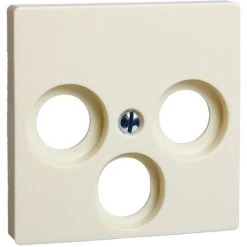 SCHNEIDER ELECTRIC ELSO PANNEAU CENTRAL PRISE TV 3-PORT JOY, BLANC NACRÉ, 266030 -SCHNEIDER ELECTRIC Soldes 14725002 3