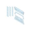 SCHNEIDER ELECTRIC Ecran Forme 2 Latéral Jeu De Barres Vertical Latéral Pour Cellule Largeur 650mm Profondeur 400mm SCHNEIDER 04922