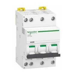 SCHNEIDER ELECTRIC Disjoncteur 6A - IDT40N Acti9 - 10kA - Courbe D - 3P+N