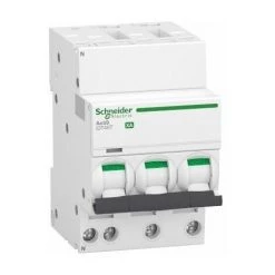 SCHNEIDER ELECTRIC Disjoncteur 10A - IDT40T XA Acti9 - 6kA - Courbe C - 3P+N - Auto-vis
