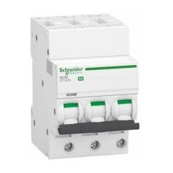 SCHNEIDER ELECTRIC Disjoncteur 6A - IDT40N XA Acti9 - 10kA - Courbe C - 3P - Auto-vis