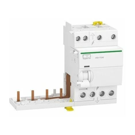 SCHNEIDER ELECTRIC Bloc Différentiel 63A - Vigi ITG40 - 30mA - Type Asi - 4P 1 SCHNEIDER ELECTRIC Bloc Différentiel 63A - Vigi ITG40 - 30mA - Type Asi - 4P