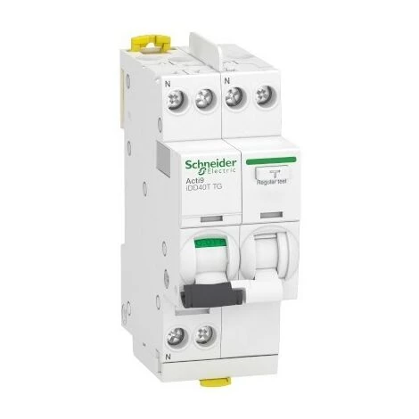 SCHNEIDER ELECTRIC Disjoncteur Différentiel 32A - IDD40T Acti9 - 6kA - Courbe C - 1P+N - 30mA 1 SCHNEIDER ELECTRIC Disjoncteur Différentiel 32A - IDD40T Acti9 - 6kA - Courbe C - 1P+N - 30mA