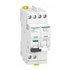 SCHNEIDER ELECTRIC Disjoncteur Différentiel 32A - IDD40N Acti9 - 10kA - Courbe C - 1P+N - 300mA