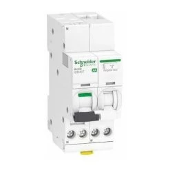 SCHNEIDER ELECTRIC Disjoncteur Différentiel "départ" - Bornes Auto - 20A - IDD40T XA Acti9 - 6kA - Courbe C - 1P+N - 30mA