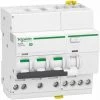 SCHNEIDER ELECTRIC Disjoncteur Différentiel "départ" Bornes Auto 16A - IDD40N XA Acti9 - 10kA - Courbe C - 3P+N - 30mA