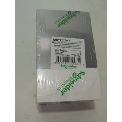 SCHNEIDER ELECTRIC Coffret Saillie 1 Rangée De 4 Modules 198X124X95.5mm Avec Porte Fumé Translucide Et Bornier Terre MINIPRAGMA SCHNEIDER MIP11104T