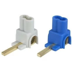 SCHNEIDER ELECTRIC Jeu De 4 Connecteurs à Languette 25mm² 1P (2 Borniers Bleus + 2 Gris) Pour Raccordement Electrique DuoLine XP SCHNEIDER 14875 -SCHNEIDER ELECTRIC Soldes 20477777 3