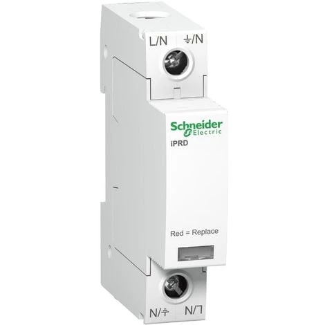 SCHNEIDER ELECTRIC Parasurtenseur Modulaire 1P 15kA à Cartouche Débrochable 350V IPRD40 SCHNEIDER A9L40100 1 SCHNEIDER ELECTRIC Parasurtenseur Modulaire 1P 15kA à Cartouche Débrochable 350V IPRD40 SCHNEIDER A9L40100