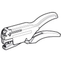 SCHNEIDER ELECTRIC Pince à Sertir / Couper / Dénuder / Alimenter Les Embouts De Cable 0.5-2.5mm² AT2 SCHNEIDER AT2TRIF01