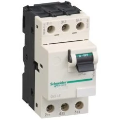 SCHNEIDER ELECTRIC Disjoncteur Moteur 2.5A 3P 3d 100kA Triphasé AC-3 Déclencheur Magnétique Pour Moteur 1.5/3kW Tesys SCHNEIDER GV2LE08