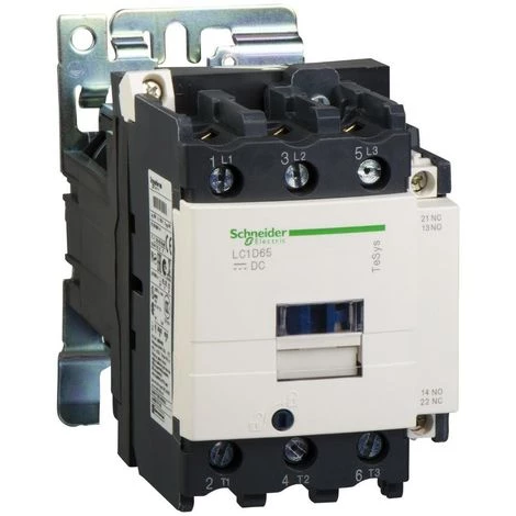 SCHNEIDER ELECTRIC Contacteur 80A 3P Contact 3F (3NO) Courant 440V AC-3 Bobine 72V CC Cosses Fermées TeSys D SCHNEIDER LC1D806SWS207 1 SCHNEIDER ELECTRIC Contacteur 80A 3P Contact 3F (3NO) Courant 440V AC-3 Bobine 72V CC Cosses Fermées TeSys D SCHNEIDER LC1D806SWS207
