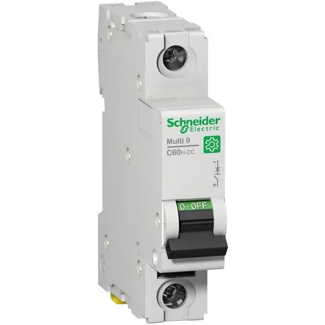 SCHNEIDER ELECTRIC Disjoncteur 40A 1P Courbe C 10kA 250V DC Bornes Vis C60H Multi9 SCHNEIDER M9U21140 1 SCHNEIDER ELECTRIC Disjoncteur 40A 1P Courbe C 10kA 250V DC Bornes Vis C60H Multi9 SCHNEIDER M9U21140