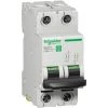 SCHNEIDER ELECTRIC Disjoncteur 2A 2P Courbe C 10kA 500V DC Bornes Vis C60H Multi9 SCHNEIDER M9U21202