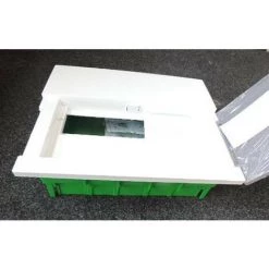 SCHNEIDER ELECTRIC Coffret à Encastrer 1x12M 1 Rangée Avec Porte Pour Mur Plein 294x252x98mm IP40 Mini Pragma SCHNEIDER MIP20112T