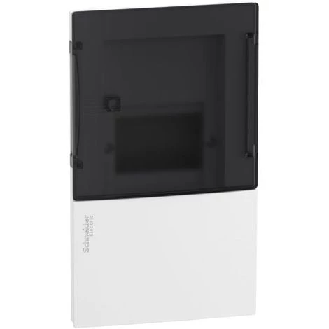 SCHNEIDER ELECTRIC Coffret De Répartition à Encastrer (mur Plein) 1x4M Avec Porte Translucide Et Bornier Terre Mini Pragma SCHNEIDER MIP22104S 1 SCHNEIDER ELECTRIC Coffret De Répartition à Encastrer (mur Plein) 1x4M Avec Porte Translucide Et Bornier Terre Mini Pragma SCHNEIDER MIP22104S