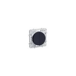 SCHNEIDER ELECTRIC ODACE DOUBLE POUSSOIR ANTHRACITE A VIS CONNEXION RAPIDE SCHNEIDER S540216 -SCHNEIDER ELECTRIC Soldes 2232764 4