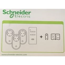Lot De 3 Prises 2P+T SCHUKO (allemand) Radiocommandées Blanches Sans Fil Avec Telecommande 433MHz SCHNEIDER ELECTRIC CCTSA94001 5 Lot De 3 Prises 2P+T SCHUKO (allemand) Radiocommandées Blanches Sans Fil Avec Telecommande 433MHz SCHNEIDER ELECTRIC CCTSA94001 -SCHNEIDER ELECTRIC Soldes 23806686 3