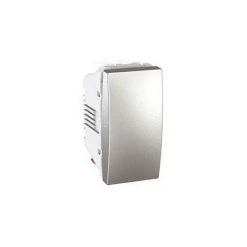 Interrupteur Va Et Vient 10A Aluminium 1 Module Connexion Auto UNICA SCHNEIDER ELECTRIC MGU3.103.30 -SCHNEIDER ELECTRIC Soldes 24898159 3