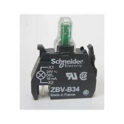 Harmony Bloc Lumineux Ø22 LED Verte Intégrée 24V SCHNEIDER ELECTRIC ZBVB34