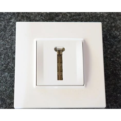 SCHNEIDER ELECTRIC Prise Téléphone Conjoncteur En T Blanc Polaire Encastré Complet Avec Support Et Plaque Altira SCHNEIDER ALB44366-P 1 SCHNEIDER ELECTRIC Prise Téléphone Conjoncteur En T Blanc Polaire Encastré Complet Avec Support Et Plaque Altira SCHNEIDER ALB44366-P