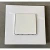 SCHNEIDER ELECTRIC Cache Obturateur Large Blanc Encastré Complet Avec Support Et Plaque Altira SCHNEIDER ALB45570
