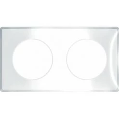 Schneider Electric SC5S52C904W Plaque 2 Postes Odace You Evolutive Blanc Transparent -SCHNEIDER ELECTRIC Soldes 29951913 5