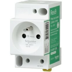 SCHNEIDER ELECTRIC Prise 2P+T Resi9 - 16A - 250V