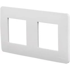 SCHNEIDER ELECTRIC Plaque Unica Studio - 2 Postes - Blanche 5 SCHNEIDER ELECTRIC Plaque Unica Studio - 2 Postes - Blanche -SCHNEIDER ELECTRIC Soldes 31644041 3