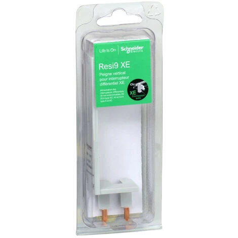 SCHNEIDER ELECTRIC Peigne Vertical Pour Disjoncteur Différentiel WE - 63A 2 SCHNEIDER ELECTRIC Peigne Vertical Pour Disjoncteur Différentiel WE - 63A – Image 2