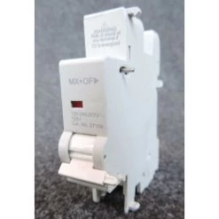 SCHNEIDER ELECTRIC Declencheur Voltmétrique Modulaire MX + OF Contact 1NO/NC Circuit Cde 120-277VAC 110-130VDC Pour Disjoncteur C60 SCHNEIDER 27109
