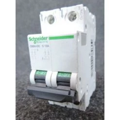 SCHNEIDER ELECTRIC Disjoncteur 13A 2P Courbe C Bornes Vis Modulaire Acti9 C60H DC SCHNEIDER A9N61529
