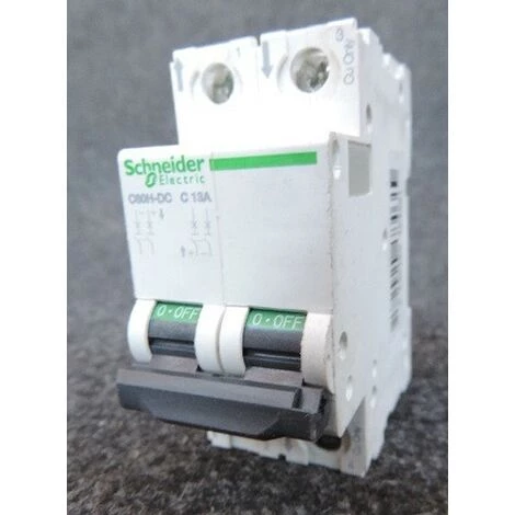 SCHNEIDER ELECTRIC Disjoncteur 13A 2P Courbe C Bornes Vis Modulaire Acti9 C60H DC SCHNEIDER A9N61529 1 SCHNEIDER ELECTRIC Disjoncteur 13A 2P Courbe C Bornes Vis Modulaire Acti9 C60H DC SCHNEIDER A9N61529