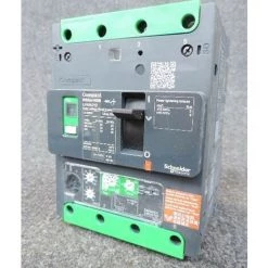 SCHNEIDER ELECTRIC Disjoncteur 100A 3P 25KA Micrologic 4.1 3d Vigi Everlink Compact NSXm SCHNEIDER LV426712