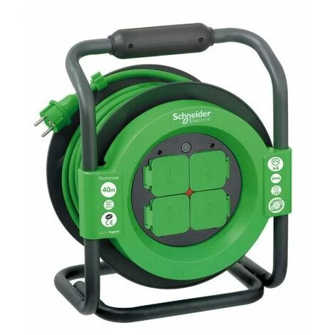 Enrouleur Chantier 40m HO7RNF 3G1,5 IP44 , Schneider Electric Ref. IMT33161 1 Enrouleur Chantier 40m HO7RNF 3G1,5 IP44 , Schneider Electric Ref. IMT33161