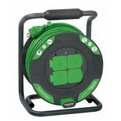 Enrouleur Bricolage 40m HO5VVF 3G1,5 IP44 , Schneider Electric Ref. IMT33156