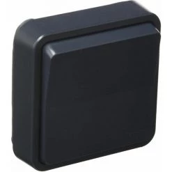 Mureva Styl Va Et Vient Encastre IP55 IK08 Gris, Schneider Electric Ref. SHN0212518