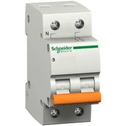 Schneider Electric Disjoncteur Doma47 1p+n C 10a 4500a Doma47c10