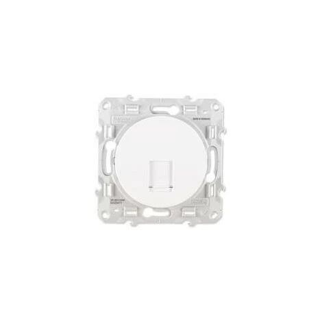 SCHNEIDER ELECTRIC Prise RJ45 Multimédia Blanc Odace 1 SCHNEIDER ELECTRIC Prise RJ45 Multimédia Blanc Odace