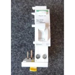 Bloc Différentiel 1P+N 40A 300mA Type AC Départ Vigi Acti9 IDT40 SCHNEIDER ELECTRIC A9Y63640