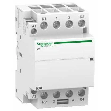SCHNEIDER ELECTRIC Contacteur - 63A - 2NO+2NF- 220...240VCA - 50Hz - Acti9 - ICT 1 SCHNEIDER ELECTRIC Contacteur - 63A - 2NO+2NF- 220...240VCA - 50Hz - Acti9 - ICT