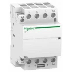 SCHNEIDER ELECTRIC Contacteur 63A - 3NO+1NF - 220...240VCA - 50Hz - Acti9 - ICT