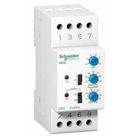 SCHNEIDER ELECTRIC Relais De Contrôle Pour Compresseur - Temporisation De 3 Ou 6 Minutes - Acti9 - IRCC 1 SCHNEIDER ELECTRIC Relais De Contrôle Pour Compresseur - Temporisation De 3 Ou 6 Minutes - Acti9 - IRCC